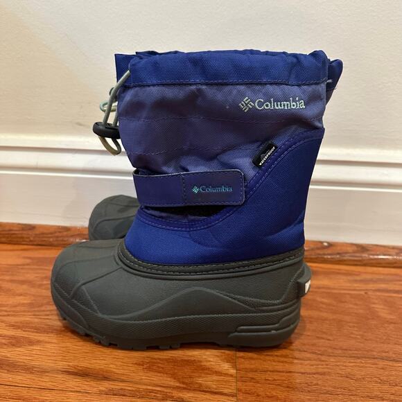 Columbia Youth Powderbug Plus II waterproof snow boots 12 - Picture 6 of 7